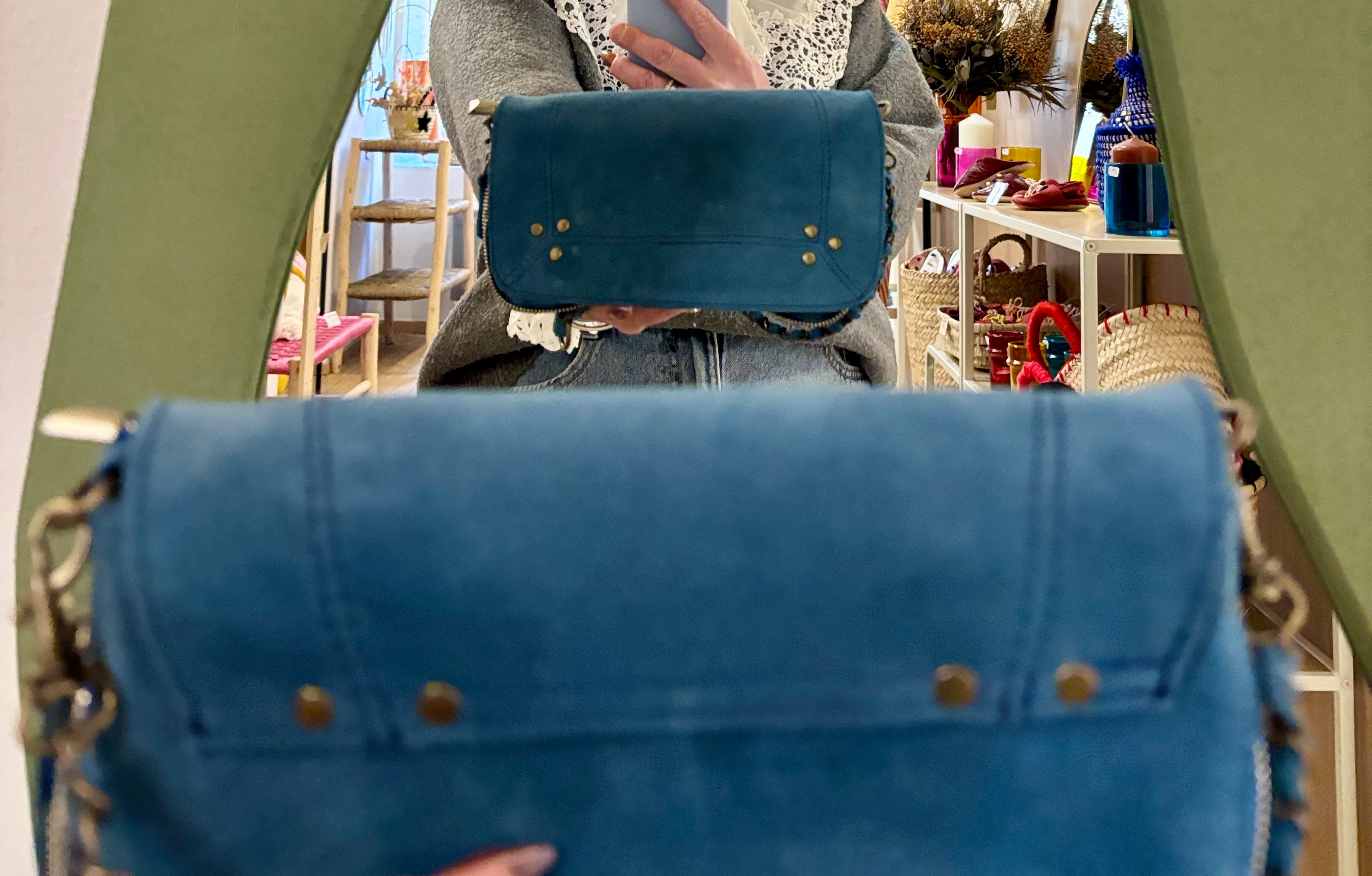 Le Petit Sac Iconique- en cuir, fait main