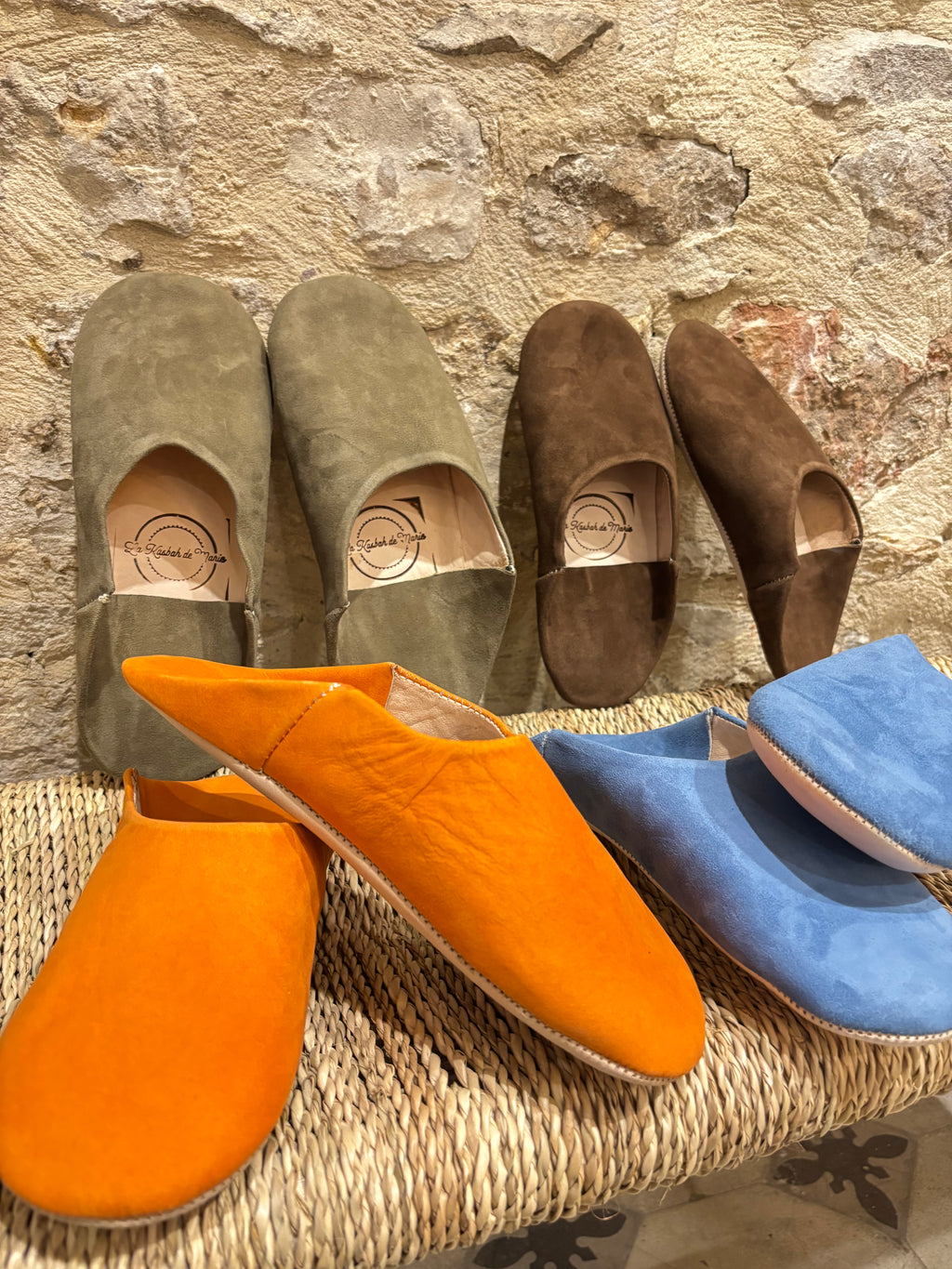 Babouches marocaines en cuir