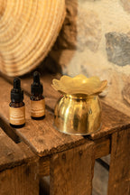 Diffuseur d’huiles essentielles en laiton