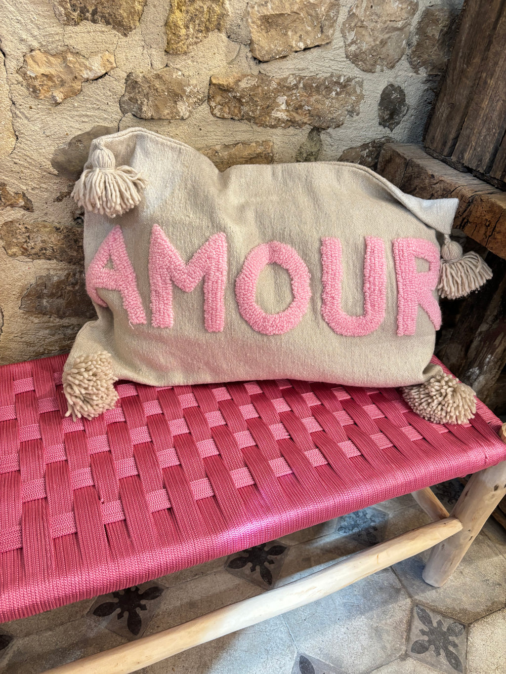 Housse de coussin marocain - En laine