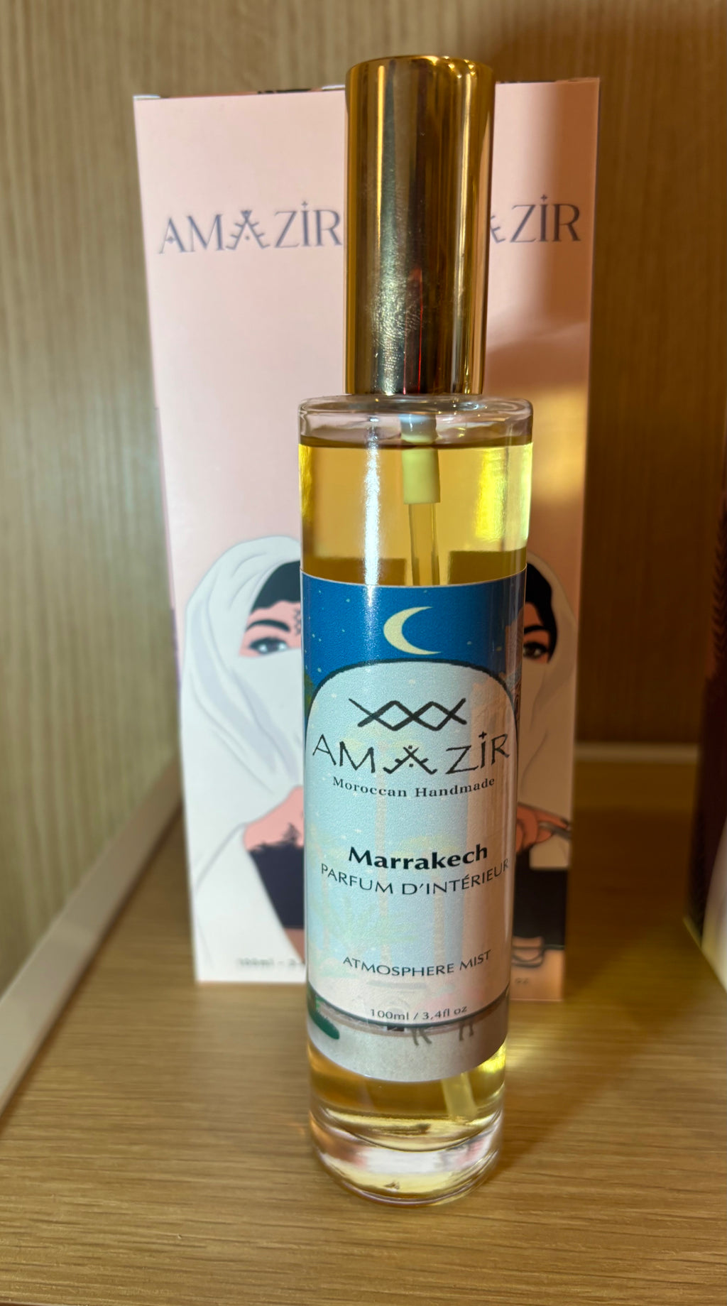 Parfum d’intérieur artisanal – Ambre, Oud, Fleur d’oranger, Souk de rêve...