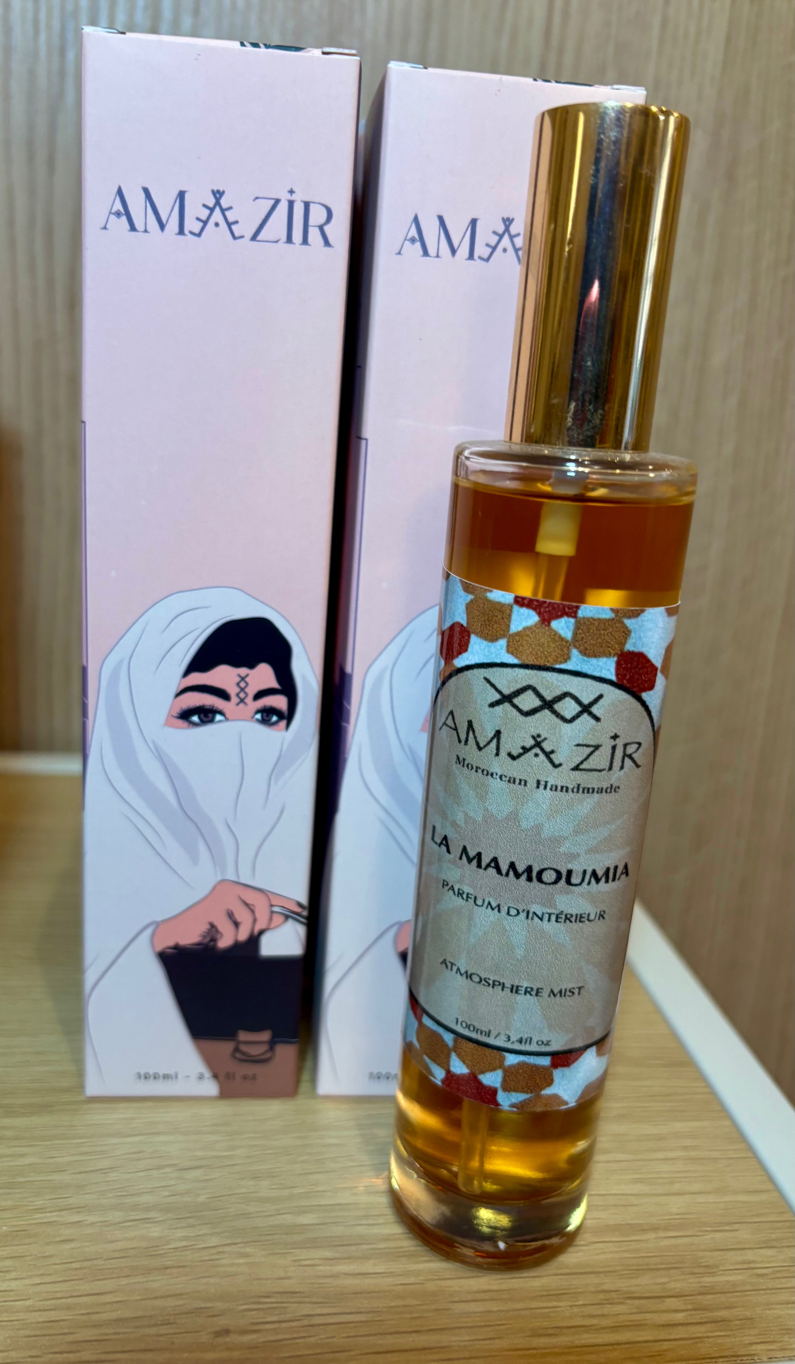 Parfum d’intérieur artisanal – Ambre, Oud, Fleur d’oranger, Souk de rêve...