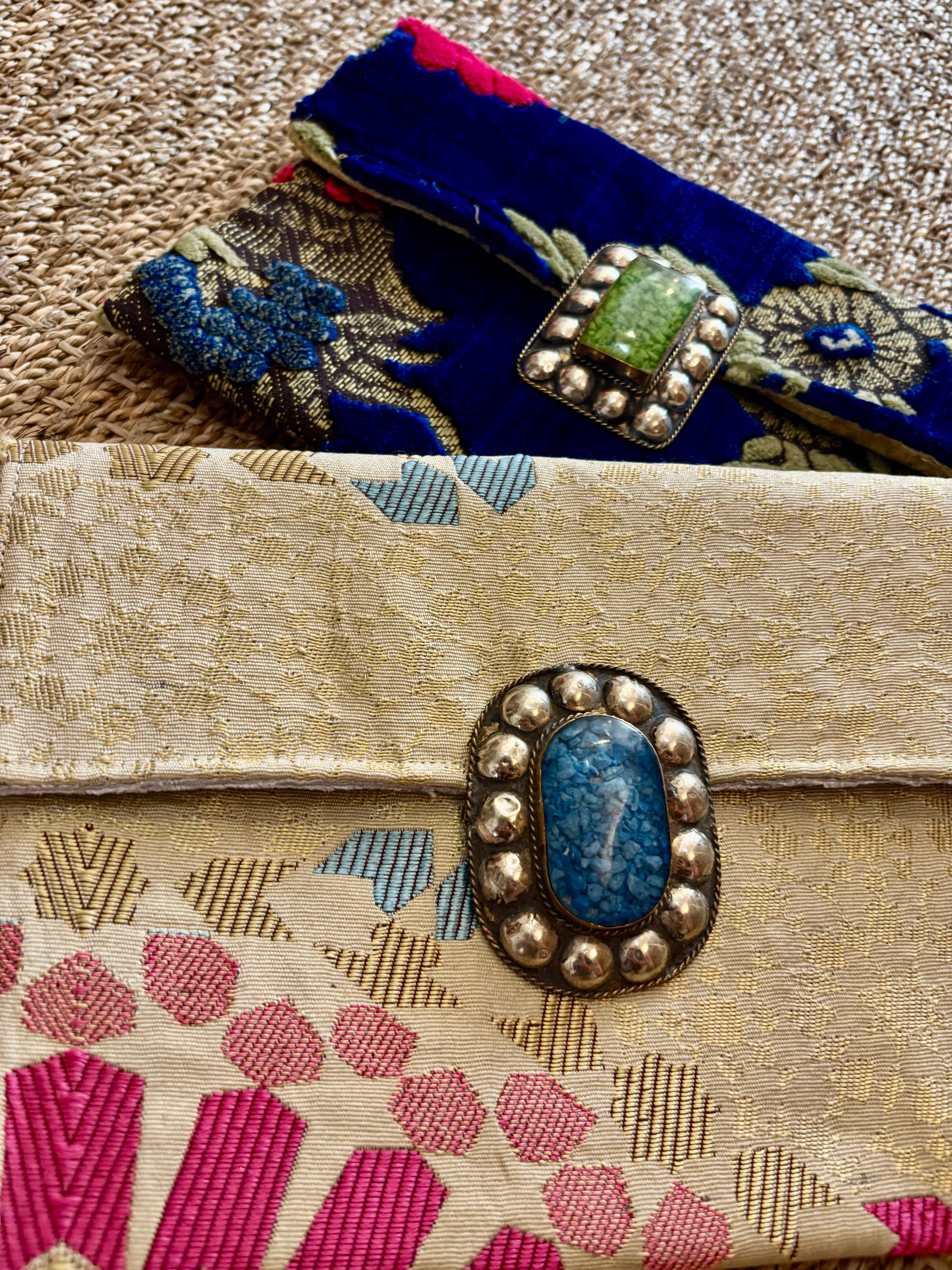 Pochette Sable & Azur