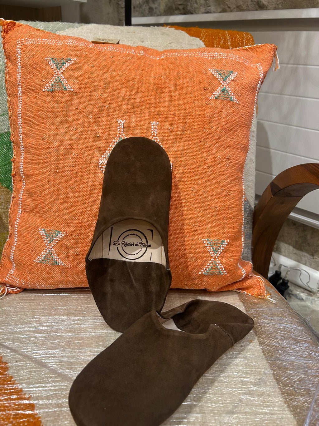 Babouches marocaines en cuir