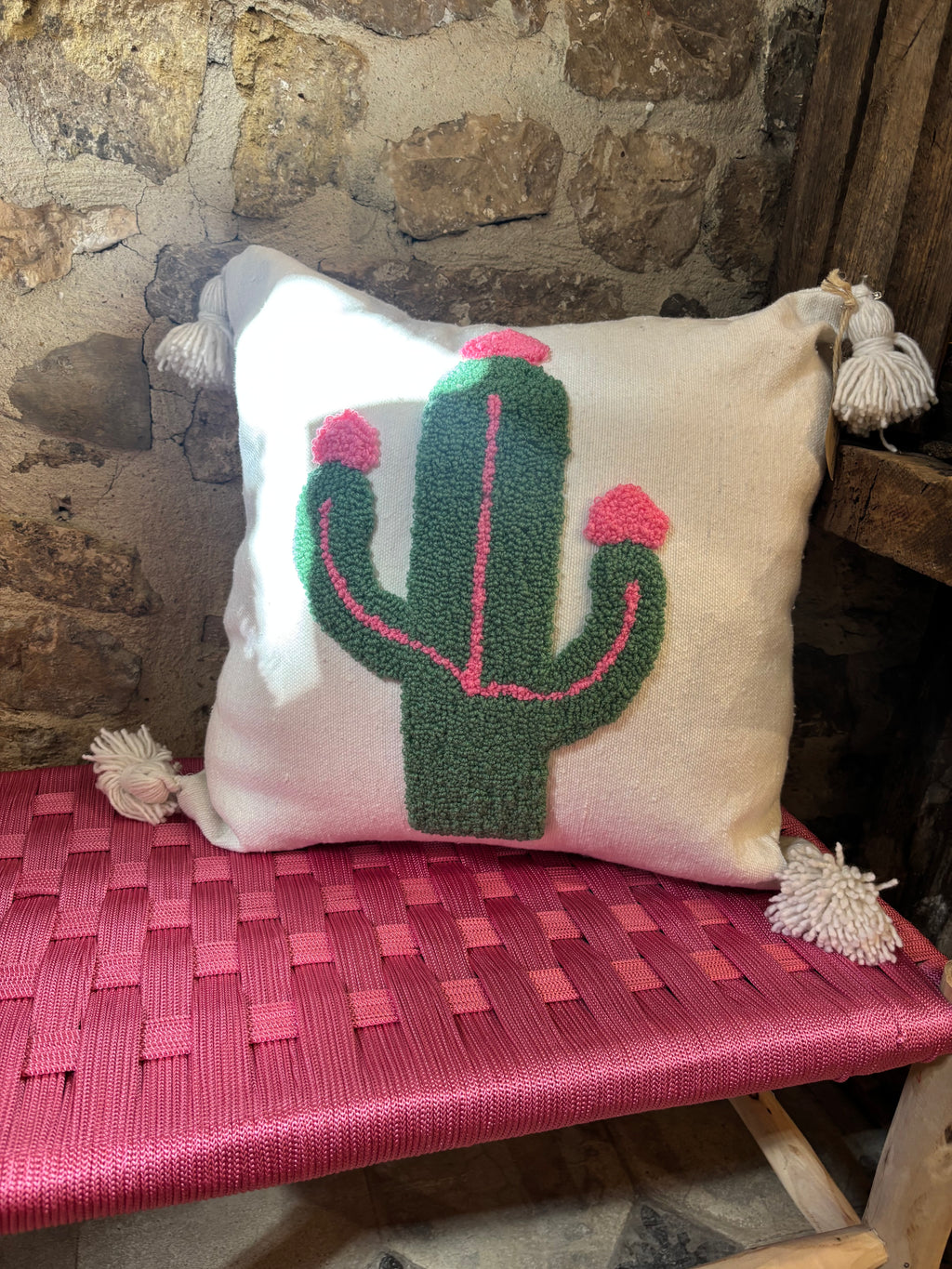 Housse de coussin marocain - En laine