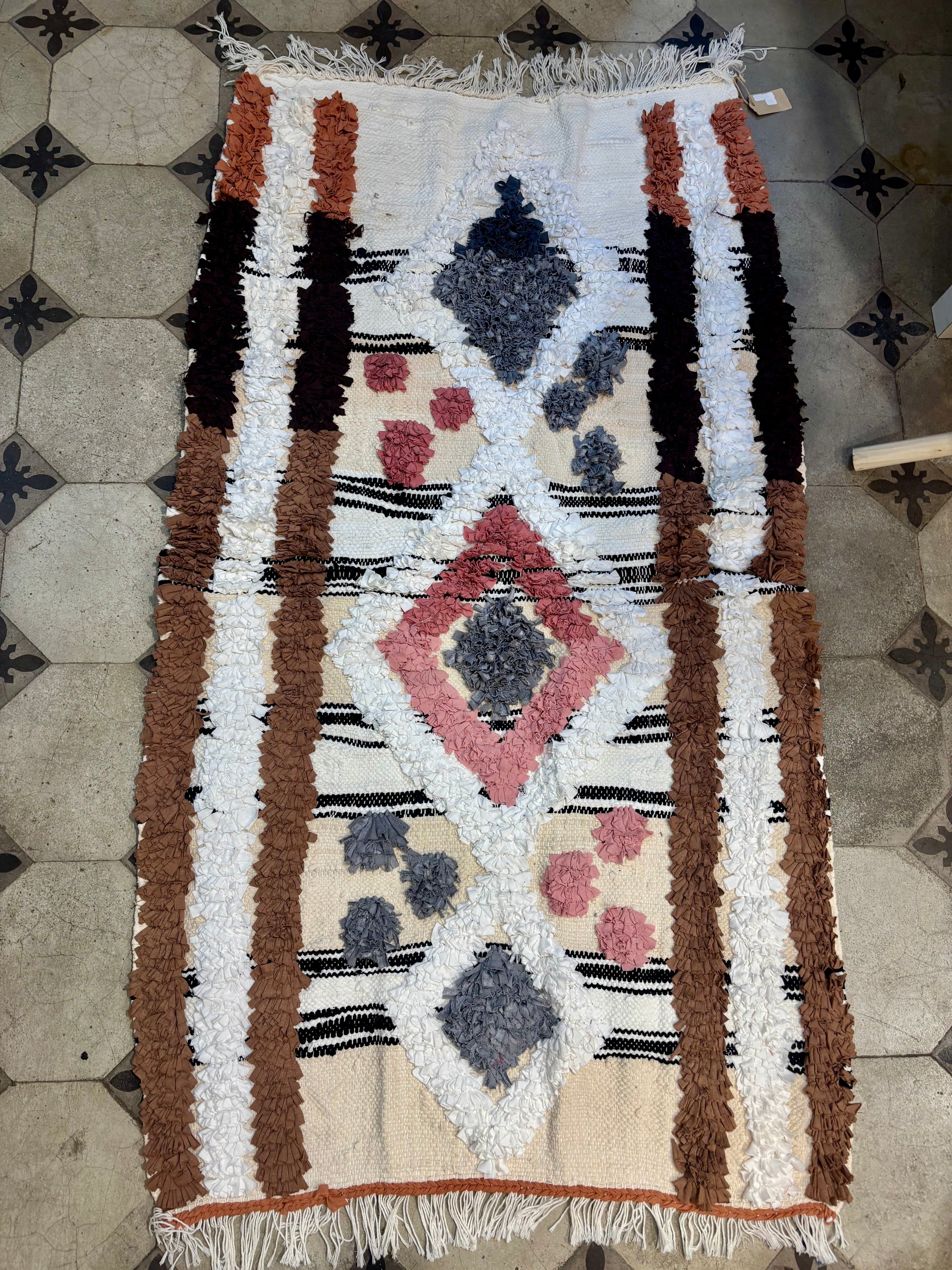 Tapis Boucherouite- Marrakech