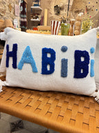 Housse de coussin marocain - En laine