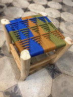 Tabouret marocain en bois