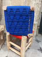 Tabouret marocain en bois