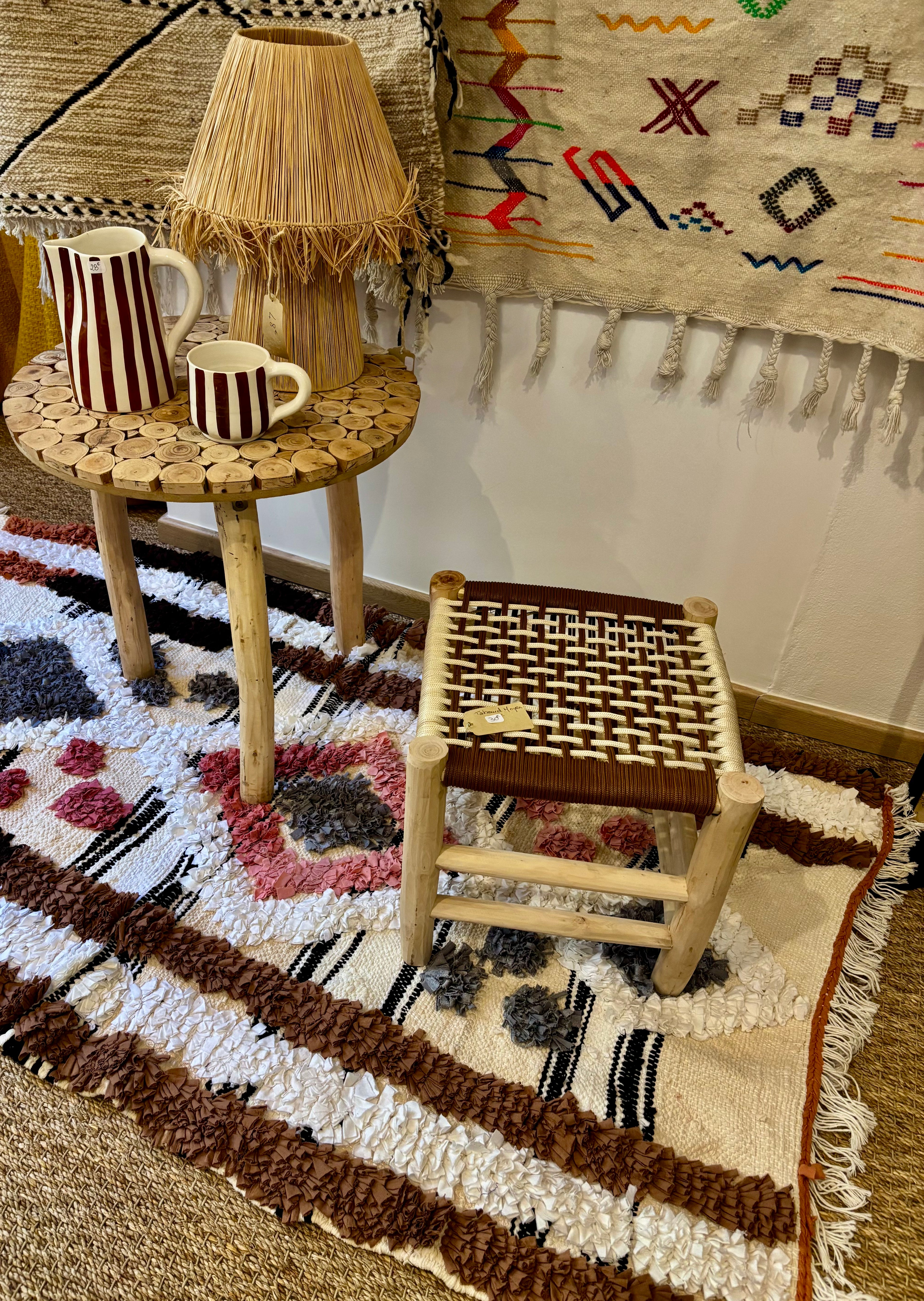 Tapis Boucherouite- Marrakech