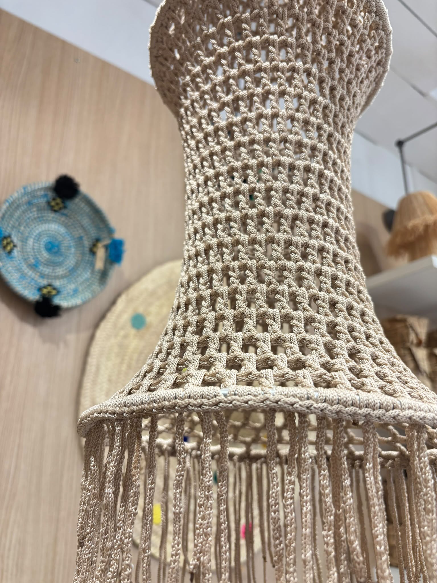 Suspension en crochet