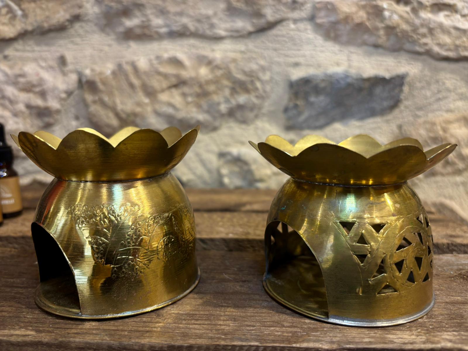 Diffuseur d’huiles essentielles en laiton