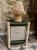 Table de chevet marocain en bois - Personnalisable