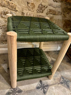 Table de chevet marocain en bois